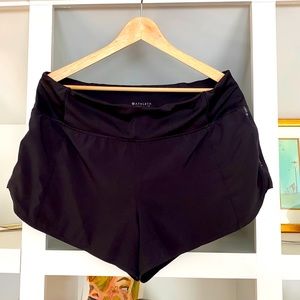 Athleta black shorts